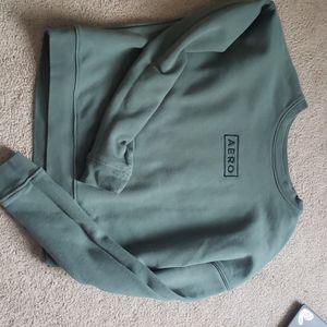 Green Aeropostale Crewneck